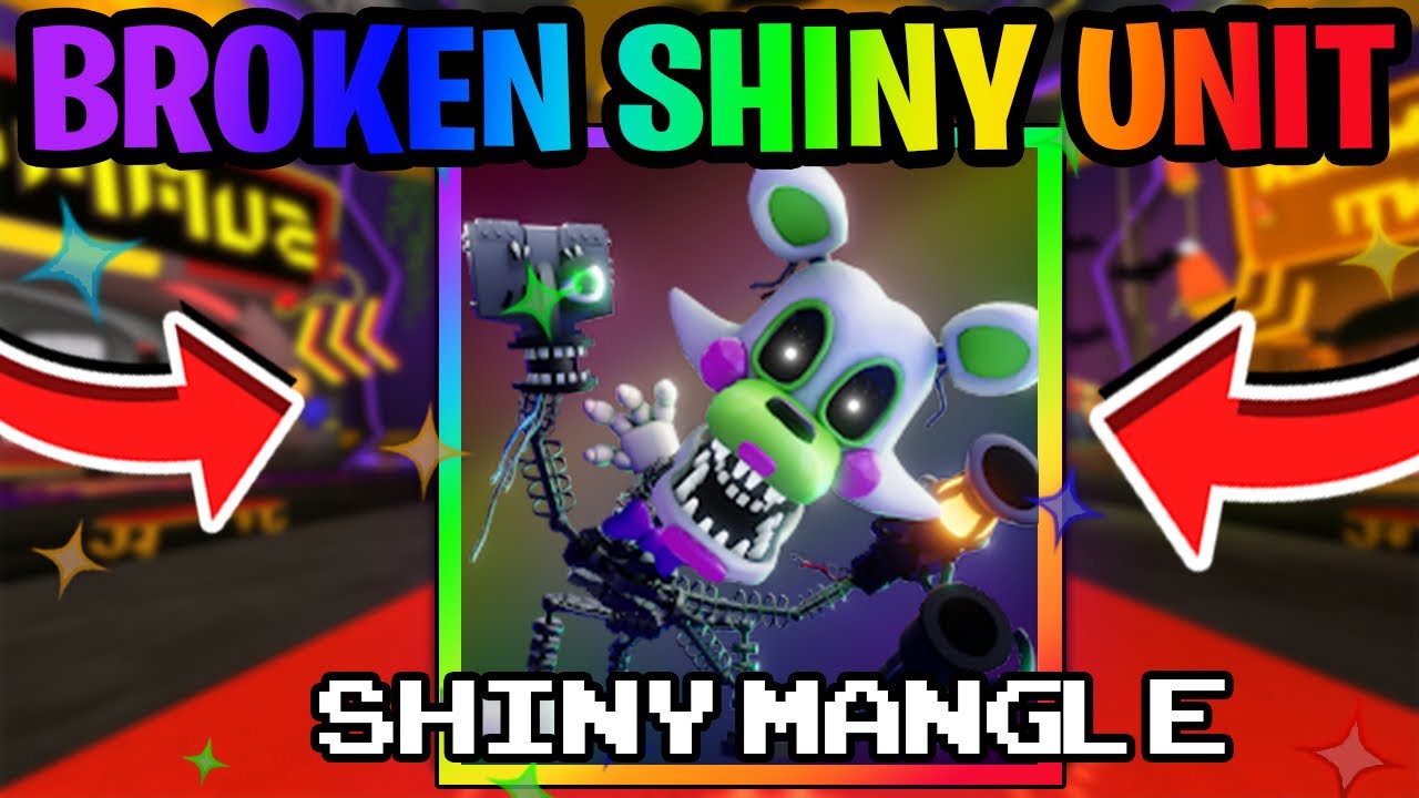 SHINY MANGLE С VENGEANCE OP ИЛИ TRASH В FNTD 2 (Five Nights Tower Defense 2)