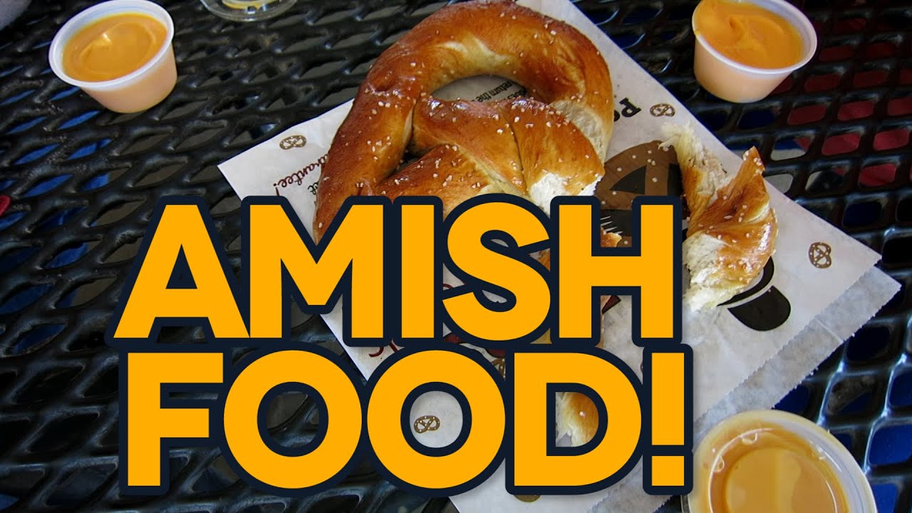 AMISH FOOD! Mouth-watering trip to the Amish town of Shipshewana