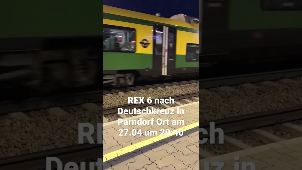 REX 6 nach Deutschkreuz in #parndorf