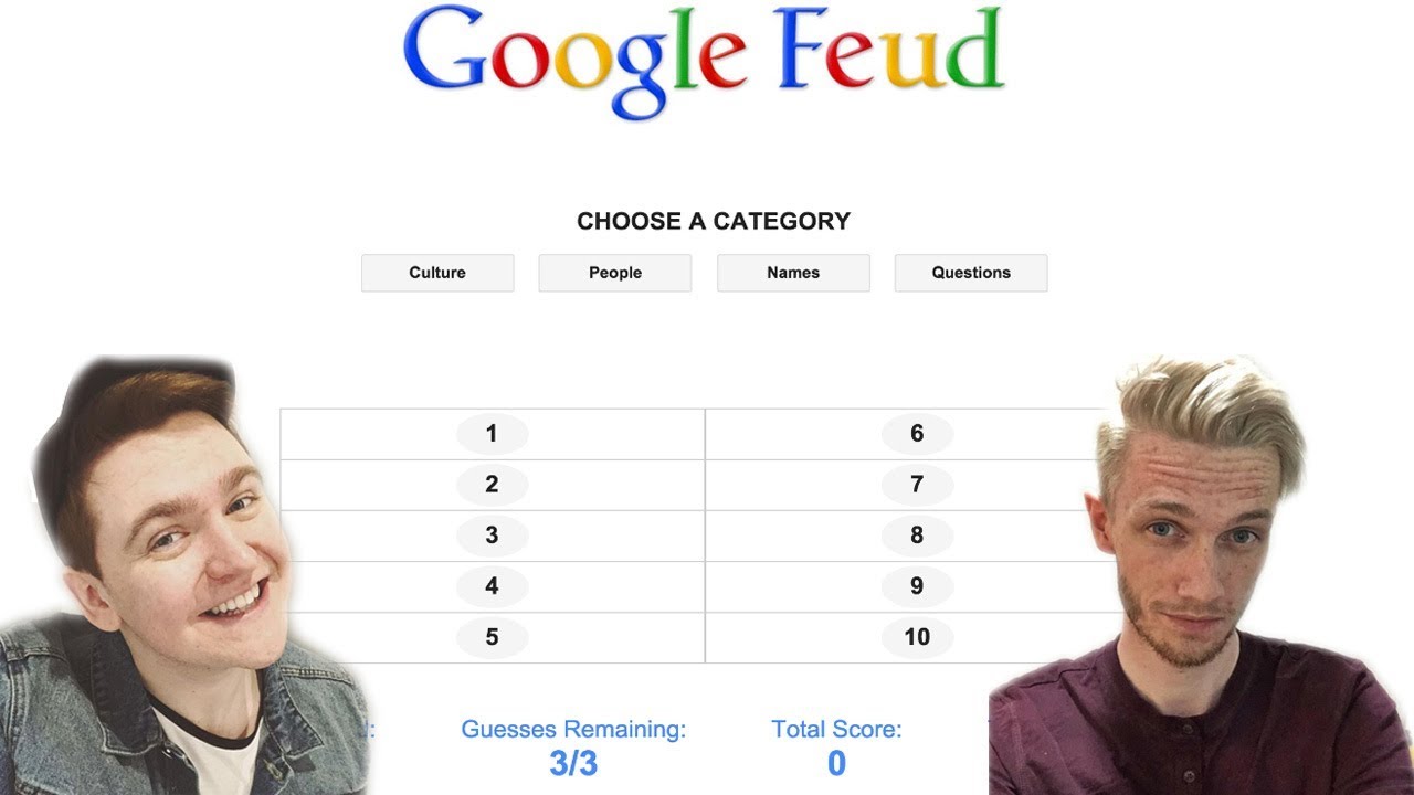 Scott Is The Google Queen - Google Feud W/Smajor