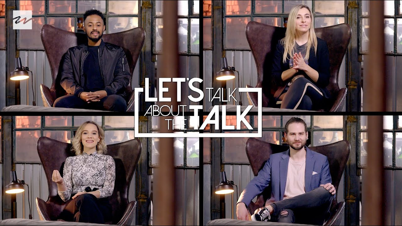 LET'S TALK ABOUT THE TALK - Das Talk Team: Jana Highholder, Gunnar Engel, Anna Kaufmann, Henok Worku
