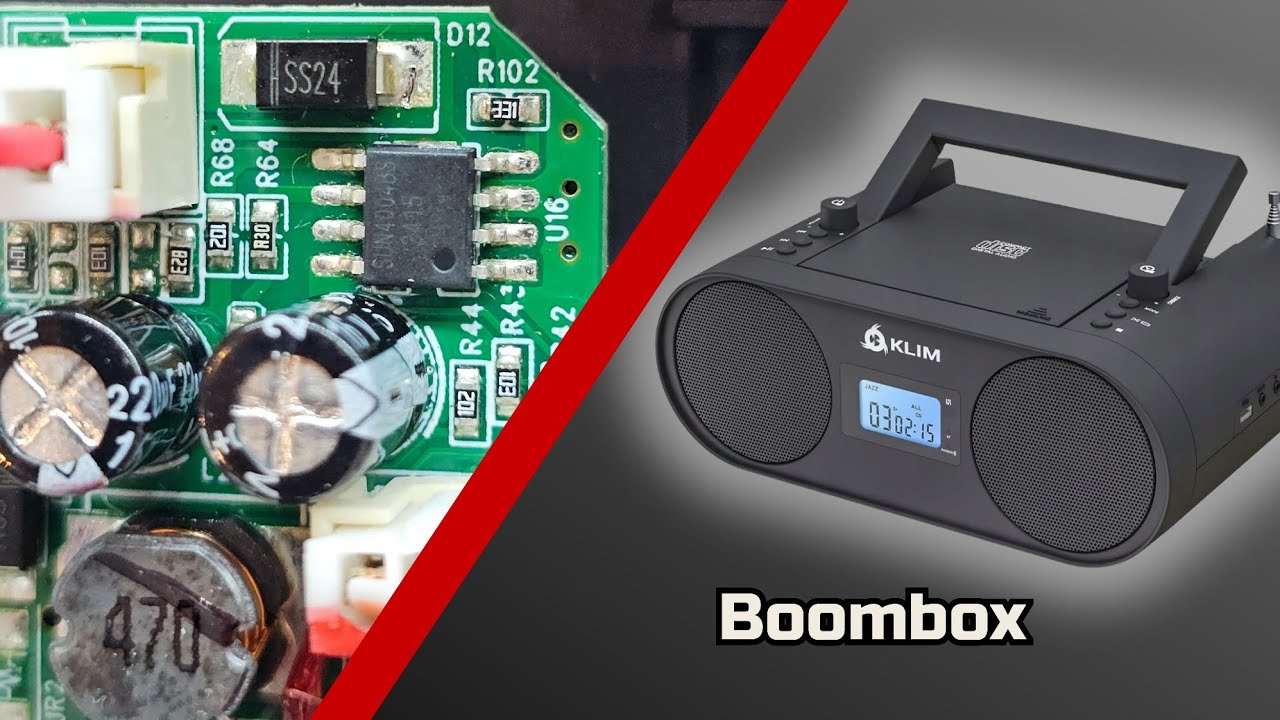 Radio Boombox Klim B4 | Nie włącza sie!