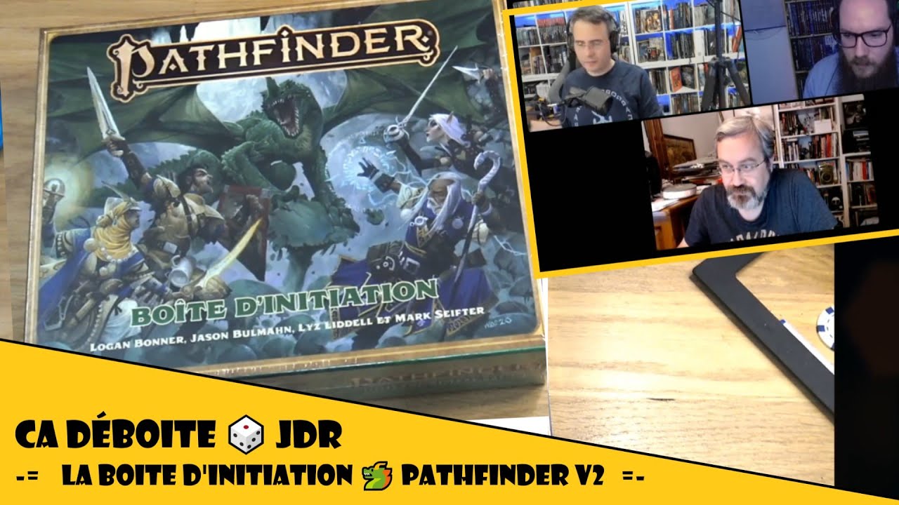 Ça Déboite JDR 🎲⚔️  Boite Pathfinder initiation