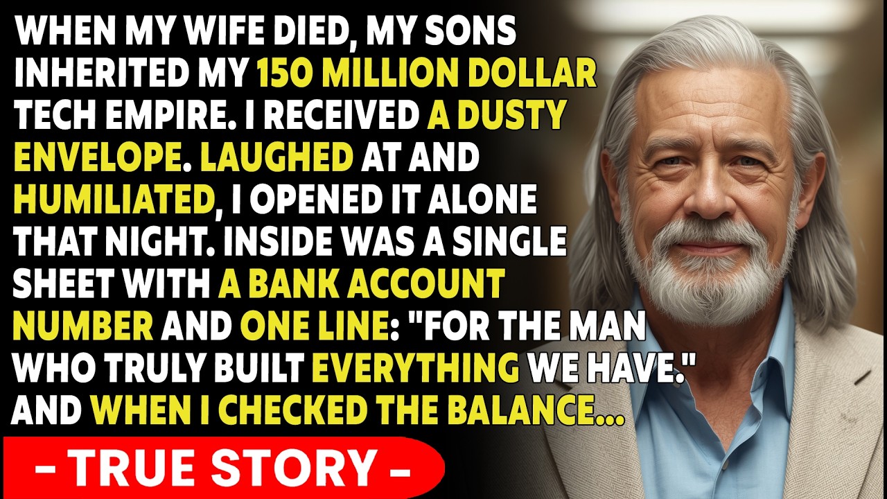 My Sons Took $150 Million - I Got A Dusty Envelope. What Was Inside Changed Everything | TRUE STORY