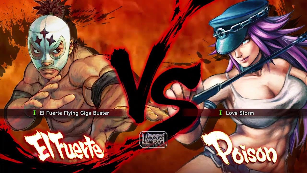 Ultra Street Fighter 4 - El Fuerte Vs Poison [Hardest]