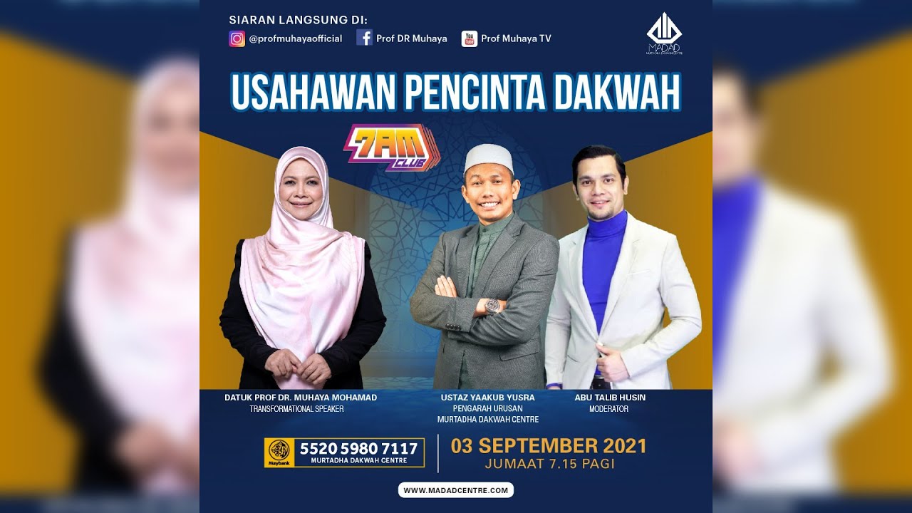 [LIVE] Usahawan Pencinta Dakwah - Eksklusif Bersama Ustaz Yaakub Yusra