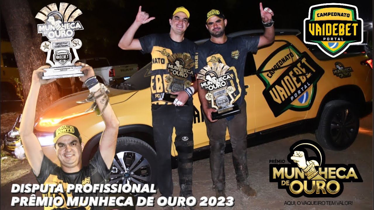 DISPUTA PROFISSIONAL PR&Ecirc;MIO MUNHECA DE OURO NA VAQUEJADA DE PETROLINA-PE VAIDEBET PORTAL 2023