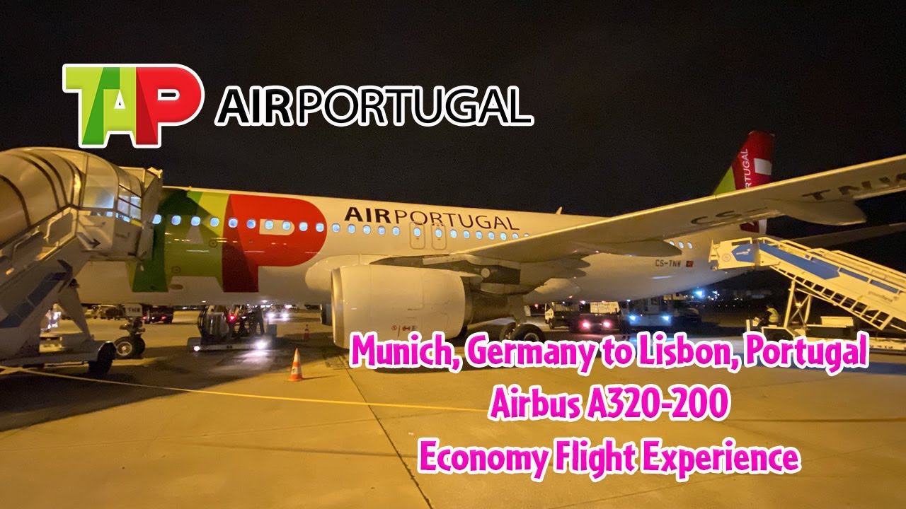 TAP Air Portugal Airbus A320 Munich to Lisbon Economy Flight Experience