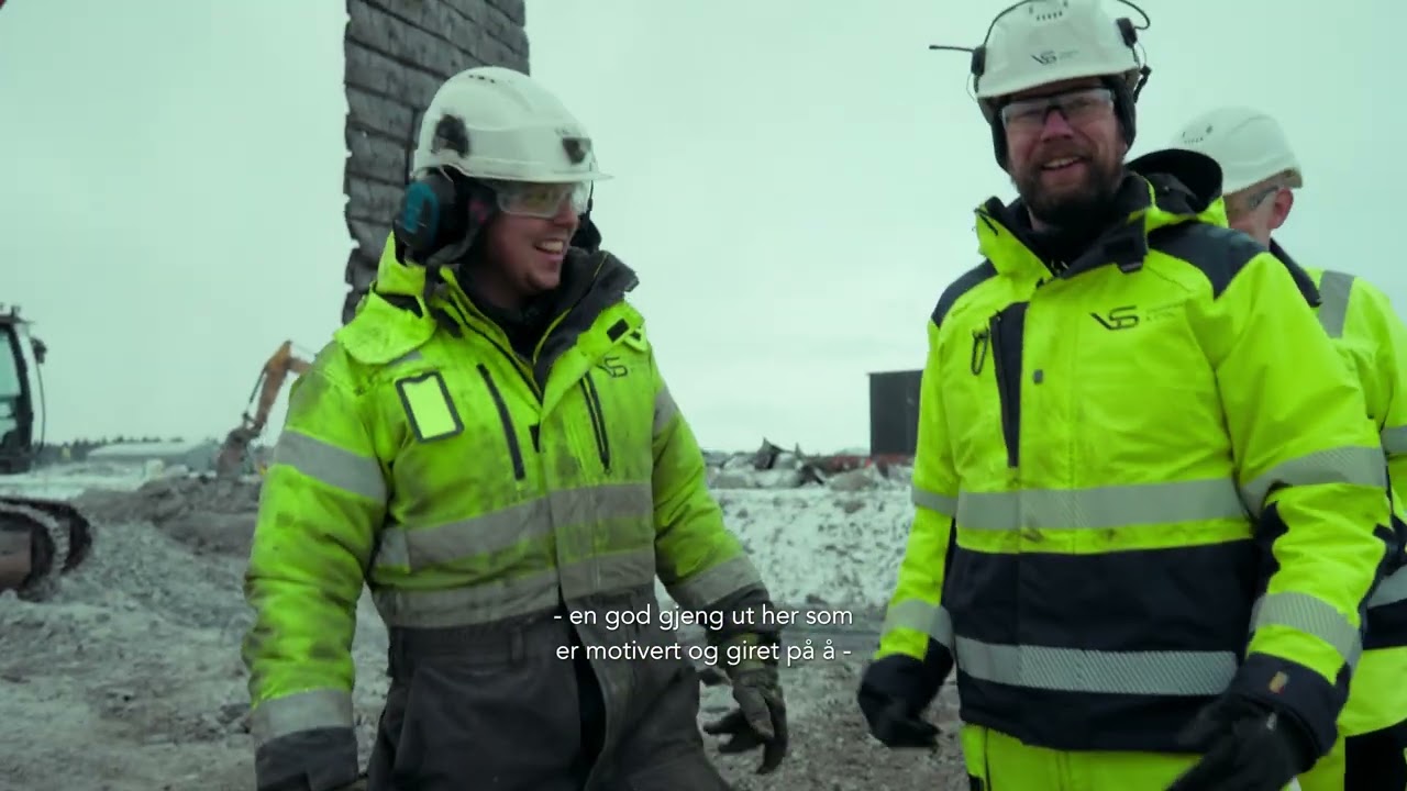 Tomta og nybygget på Gismarvik tar form