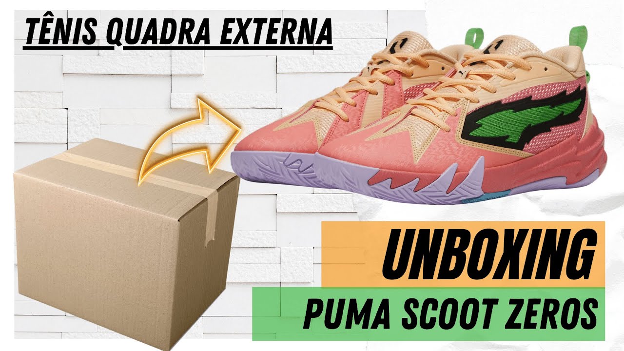 Unboxing Puma Scoot Zeros + primeiras impressões