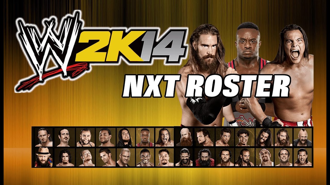 WWE2K14 NXT Roster (Concept)