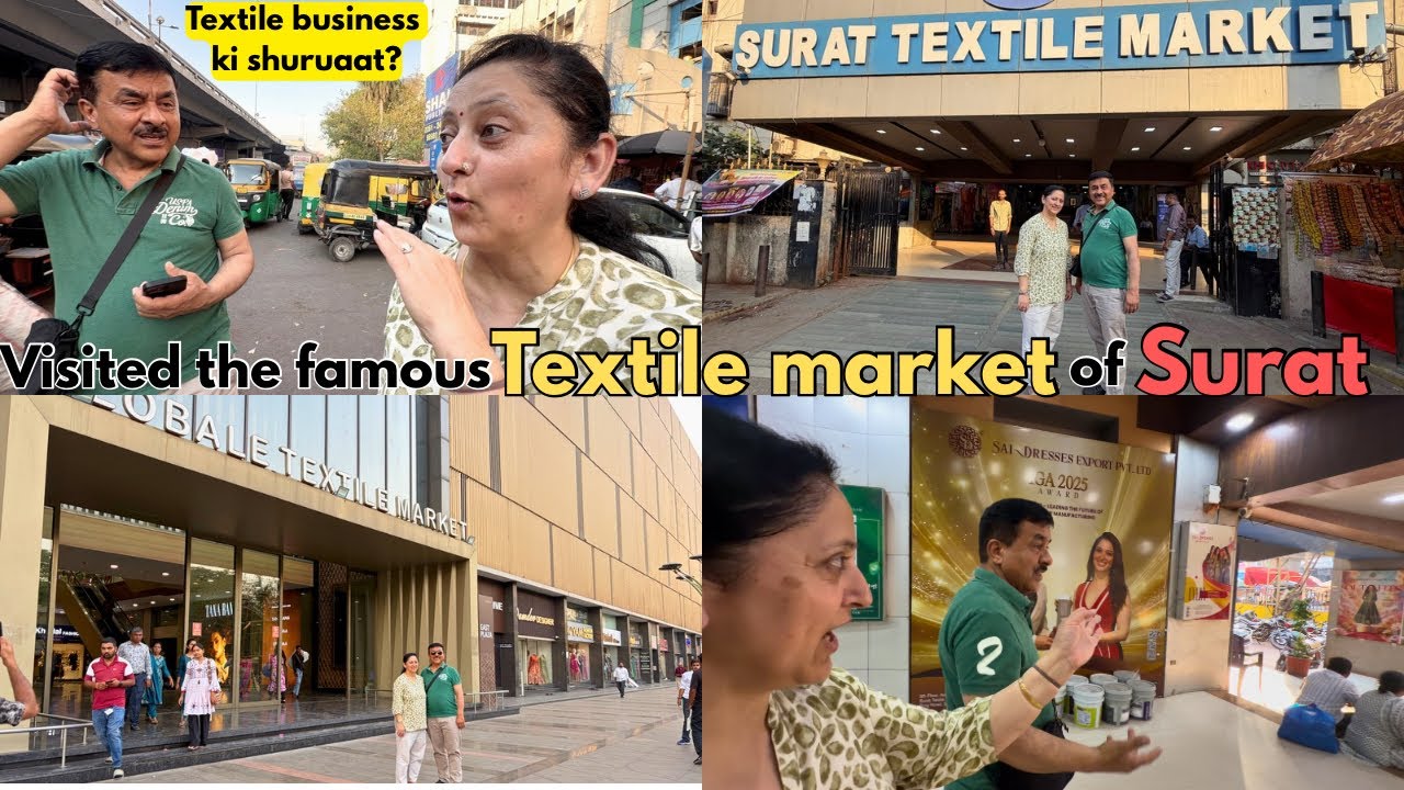 Kya huma Surat mai textile business ki shuruaat karni chahiye? 😃🤪 Ye to duniya hi alag hai 🤩😲