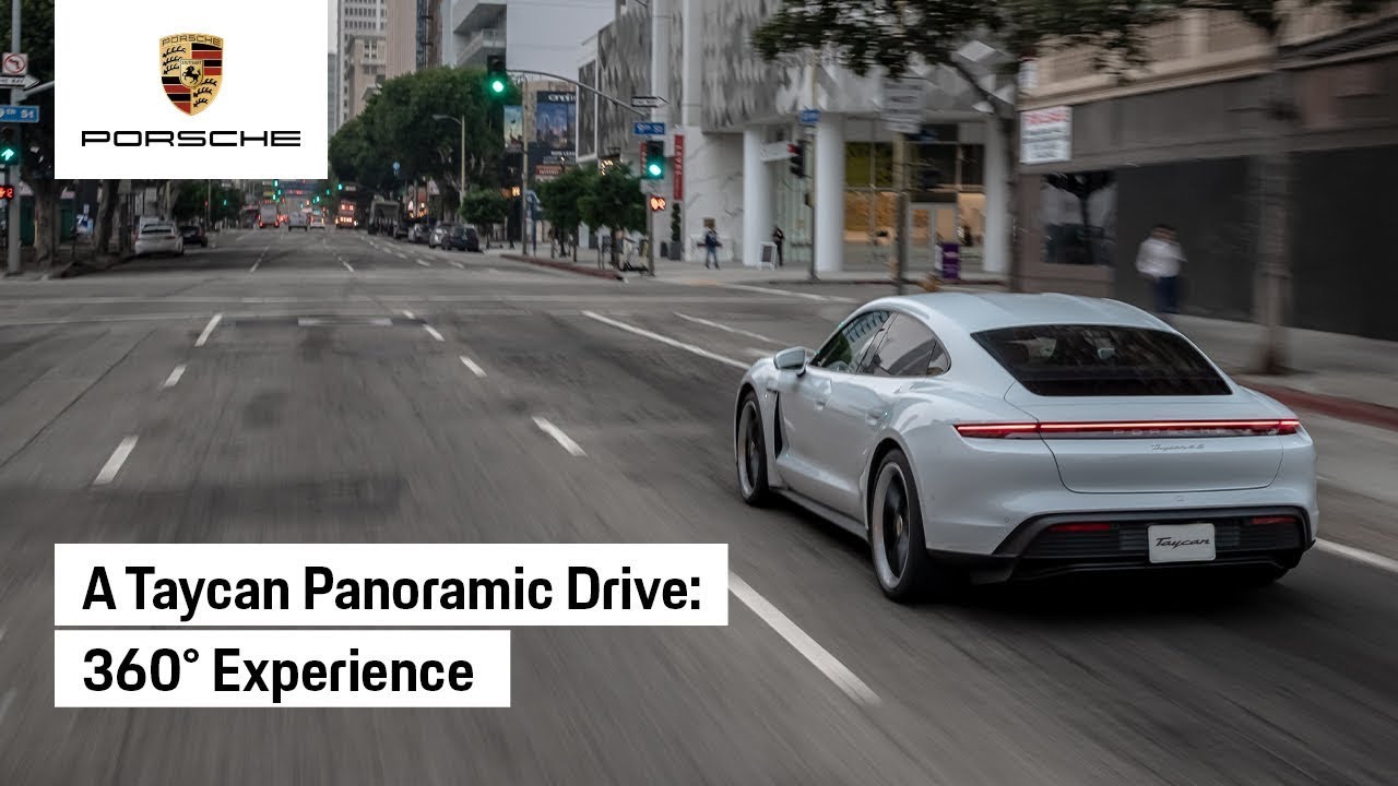 Porsche Taycan 360&deg; - Virtual Singapore Drive