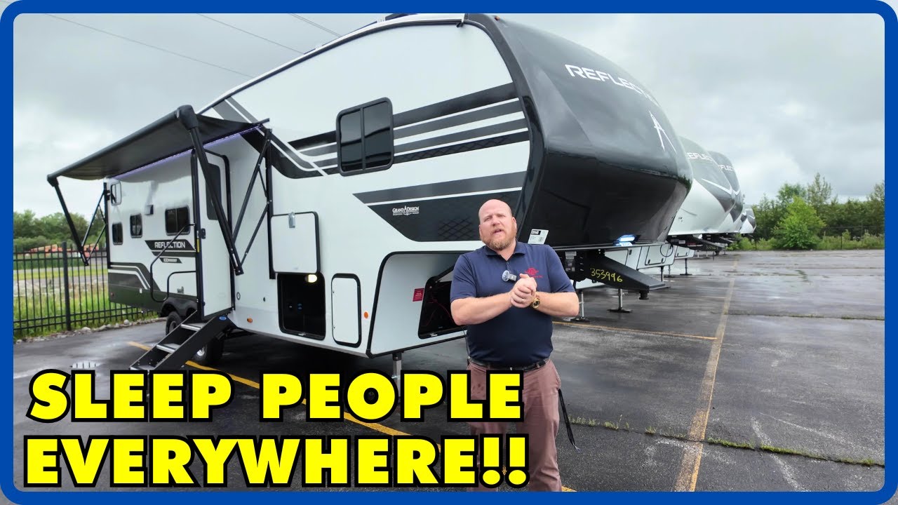 Sleeps 10 Only 8,200lbs! 2026 Grand Design Reflection 100 Series 27BH