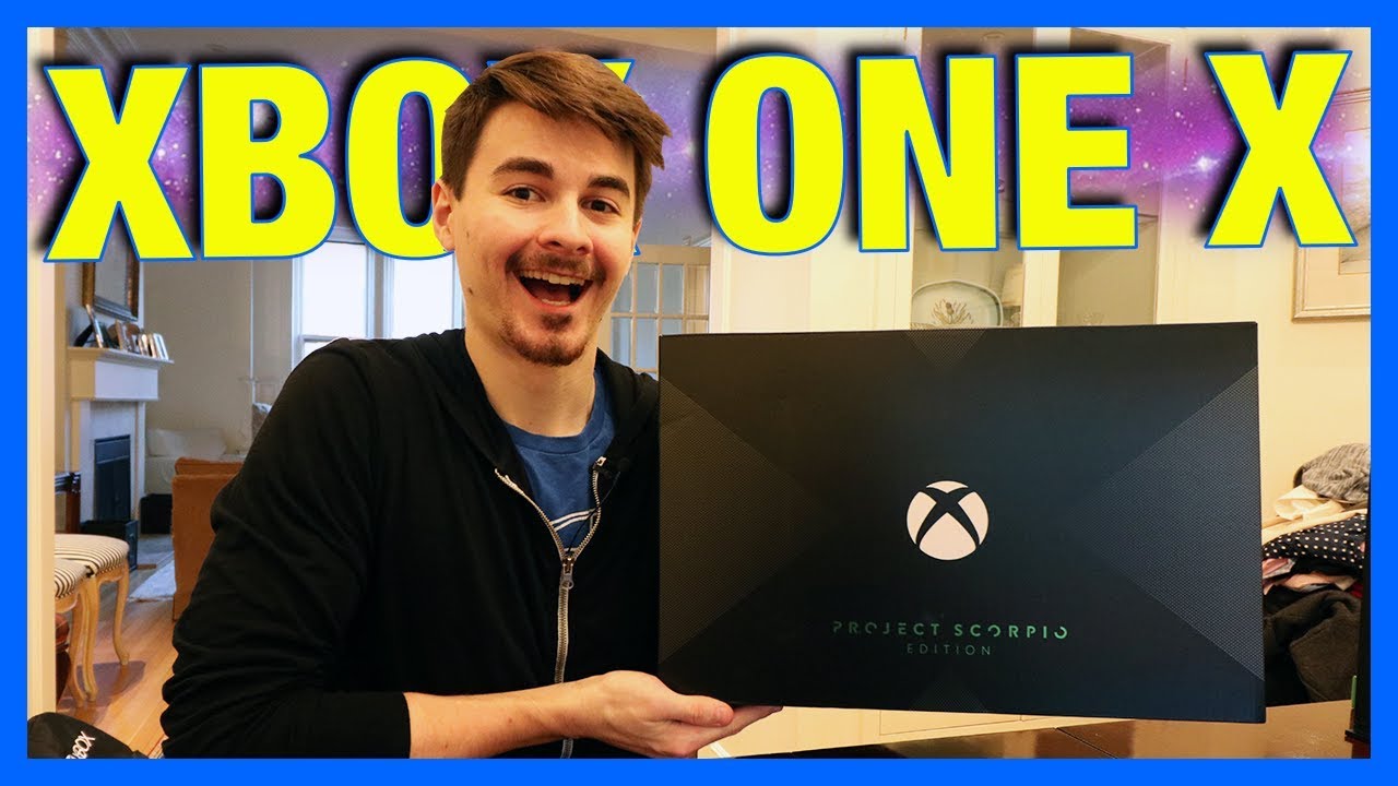 Xbox One X Project Scorpio Edition Unboxing!!