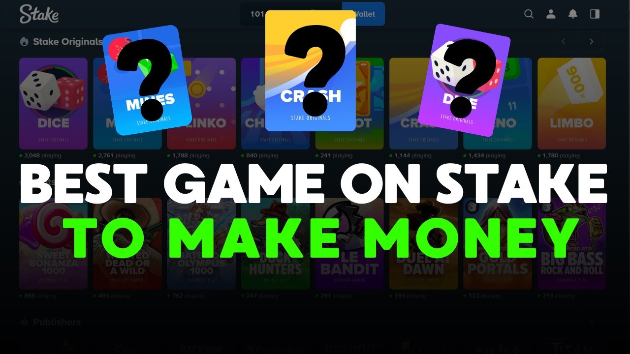 Best Game on Stake to Make Money 🎲 Best Game for Profit