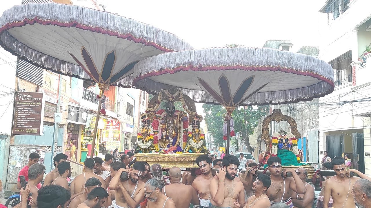 Thai Poosam - Sri Parthasarathy Swamy Kalinganardhanam Thirukolam - Kadhir Alangaram