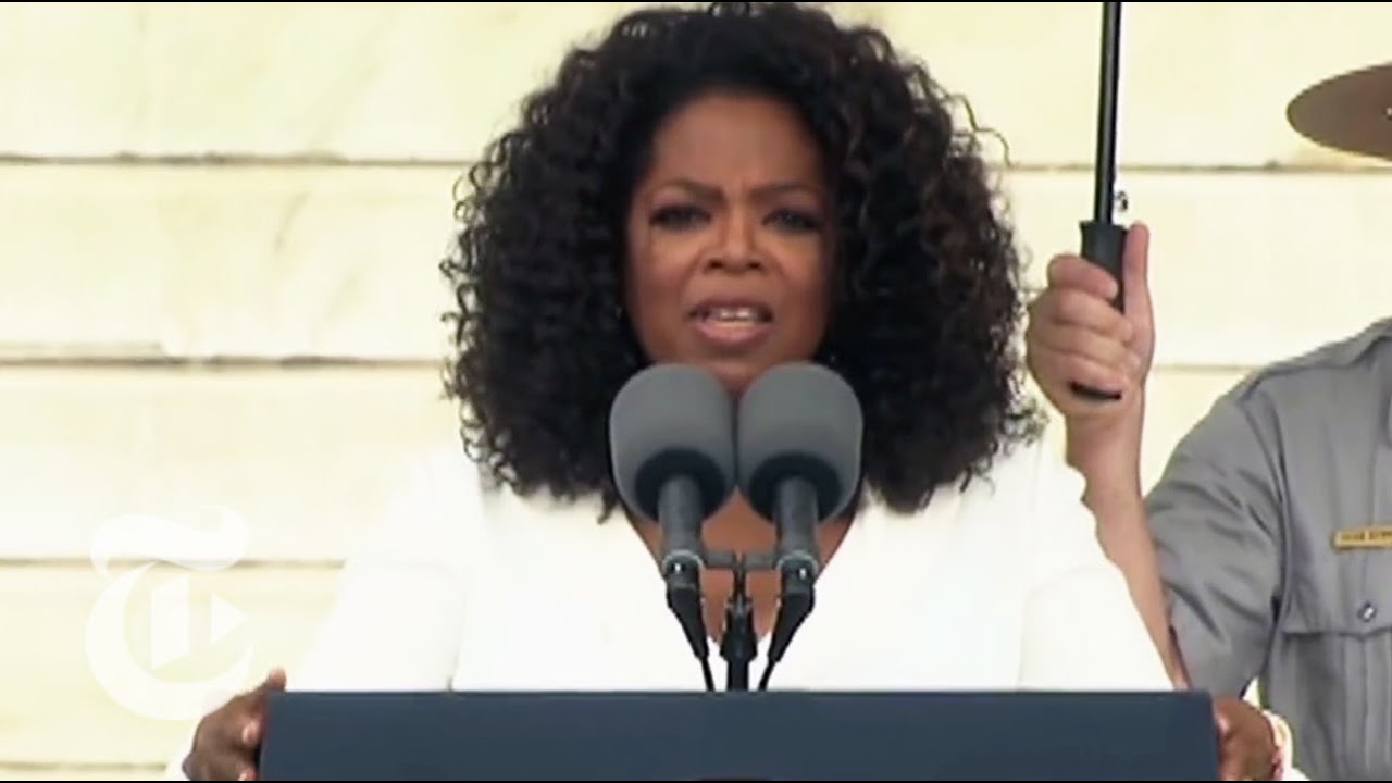 Oprah Winfrey at MLK Commemoration - 50th Anniversary of March on Washington | The New York Times