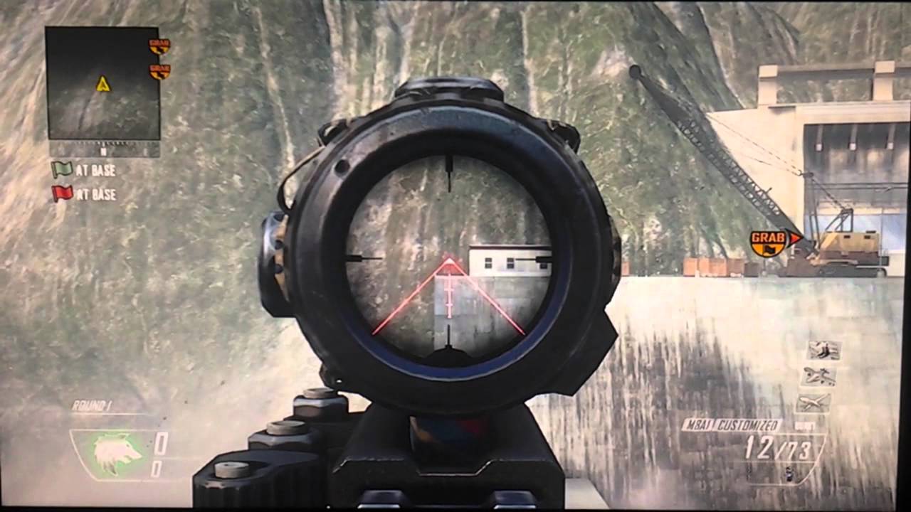 Bo2 Hydro CTF Glitch Out Of Map Trickshot Spots