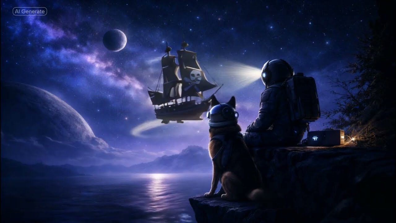 LowFI - Space Pirate and trusty companion