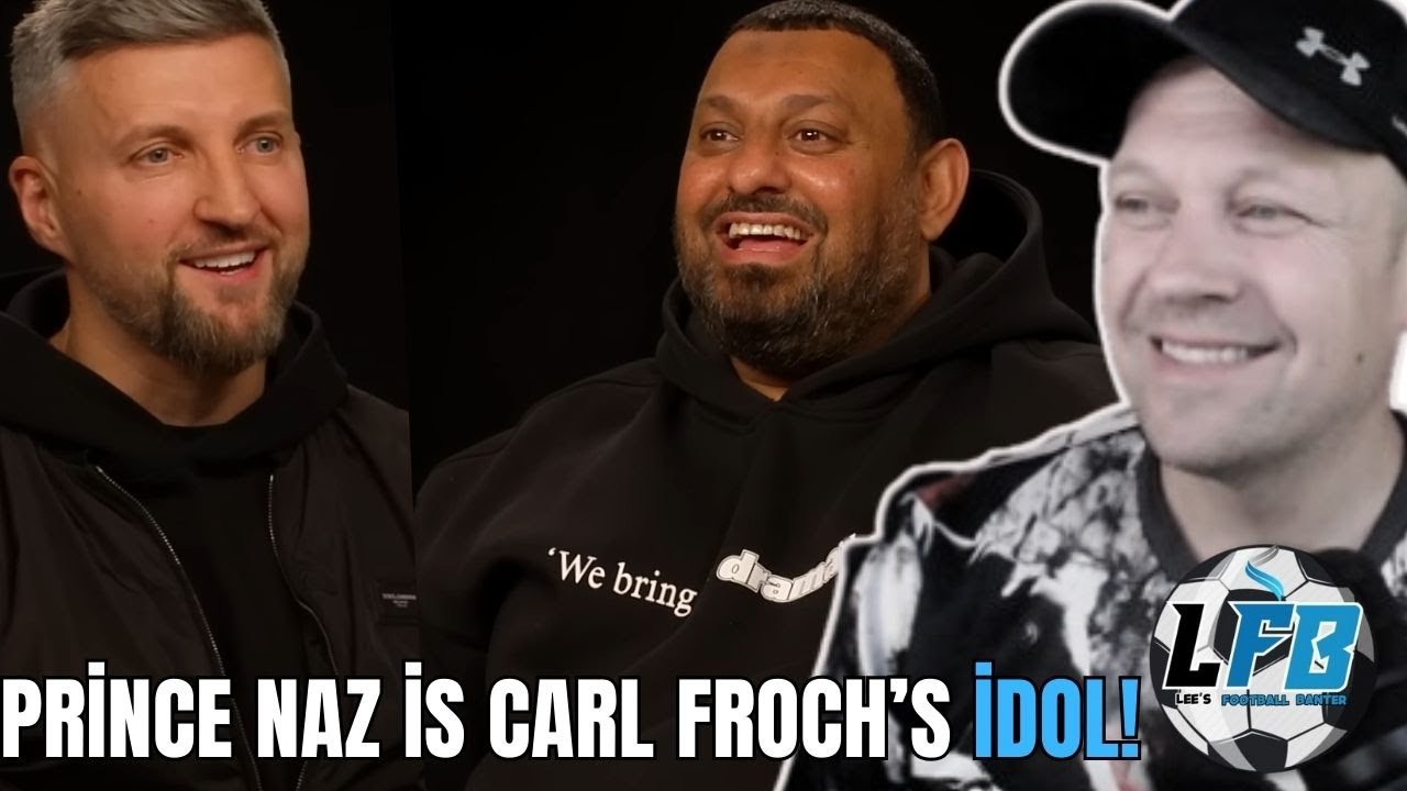 The Gloves Are OFF! CARL FROCH & PRINCE NAZ Talk Boxing & New Naz Film "Giant!
