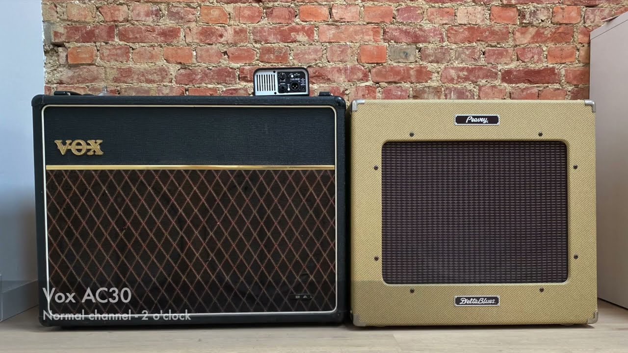 Vintage JMI Vox AC30 vs. Peavey Delta Blues - Part 2: Drive