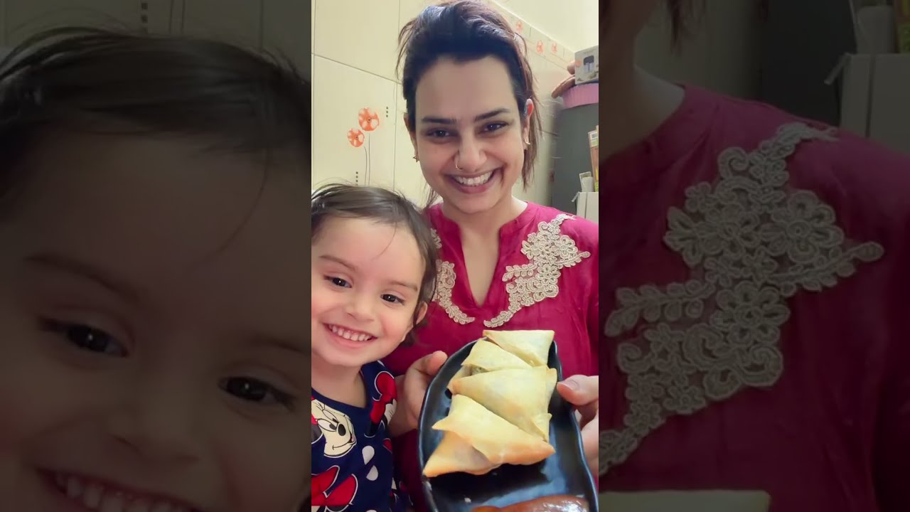 Cheesy Veg Samosa & Tacos | Corn Mushroom Spinach Filling | Easy Evening Snack 😋