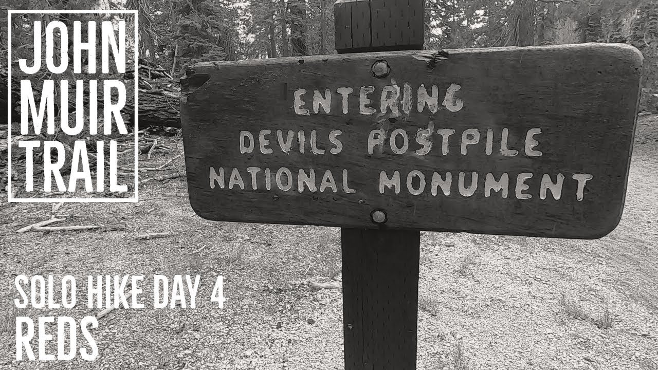 John Muir Trail (JMT). Day 4. Thousand Isle Lakes to Reds Meadow.