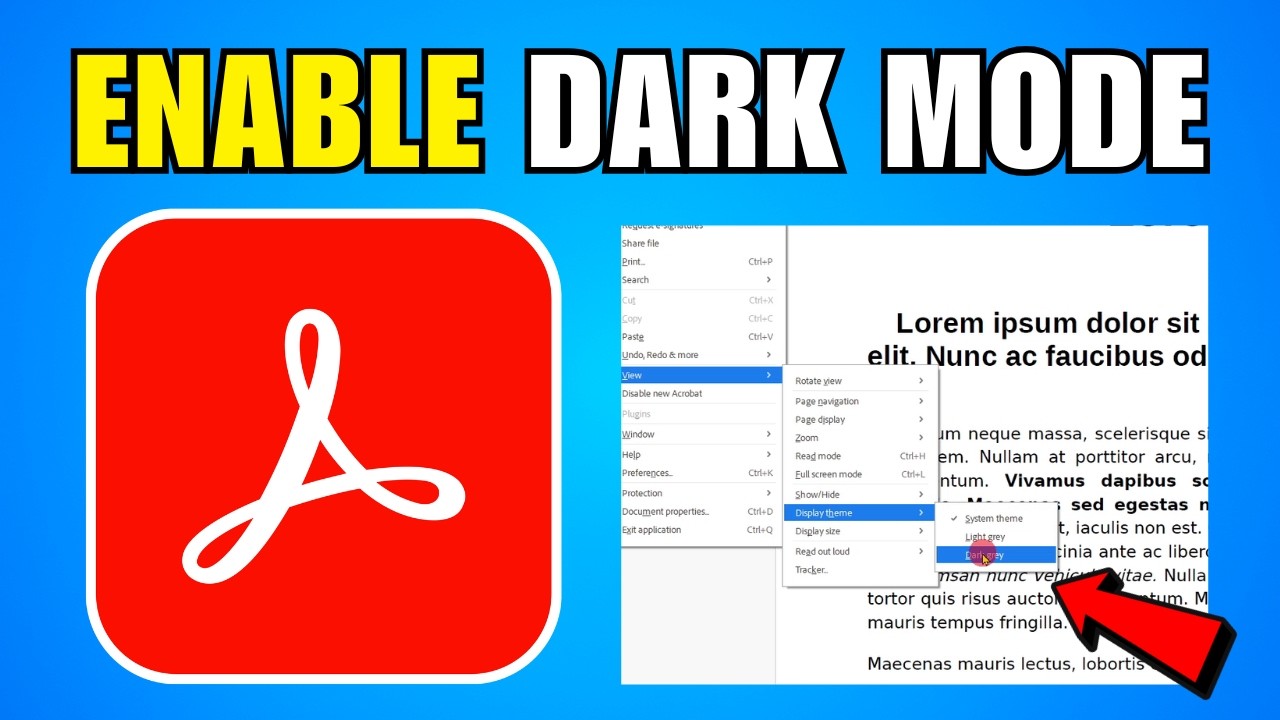 How To Enable Dark Mode In Adobe Acrobat Reader (2026) (Complete Guide)