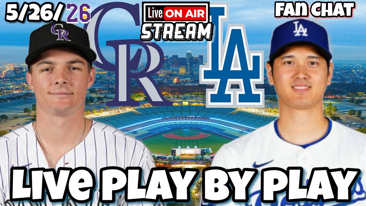 Los Angeles Dodgers vs Colorado Rockies MLB Live Stream