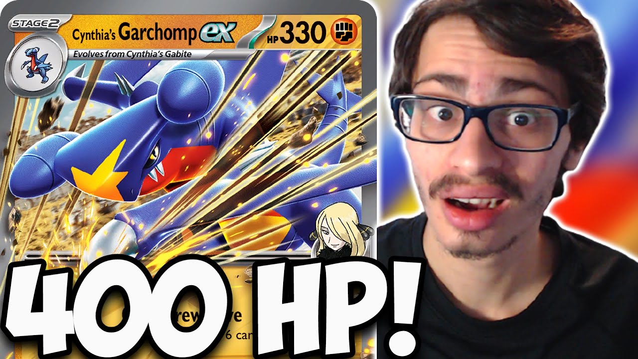 400 HP Cynthia's Garchomp Deck Is INSANE!