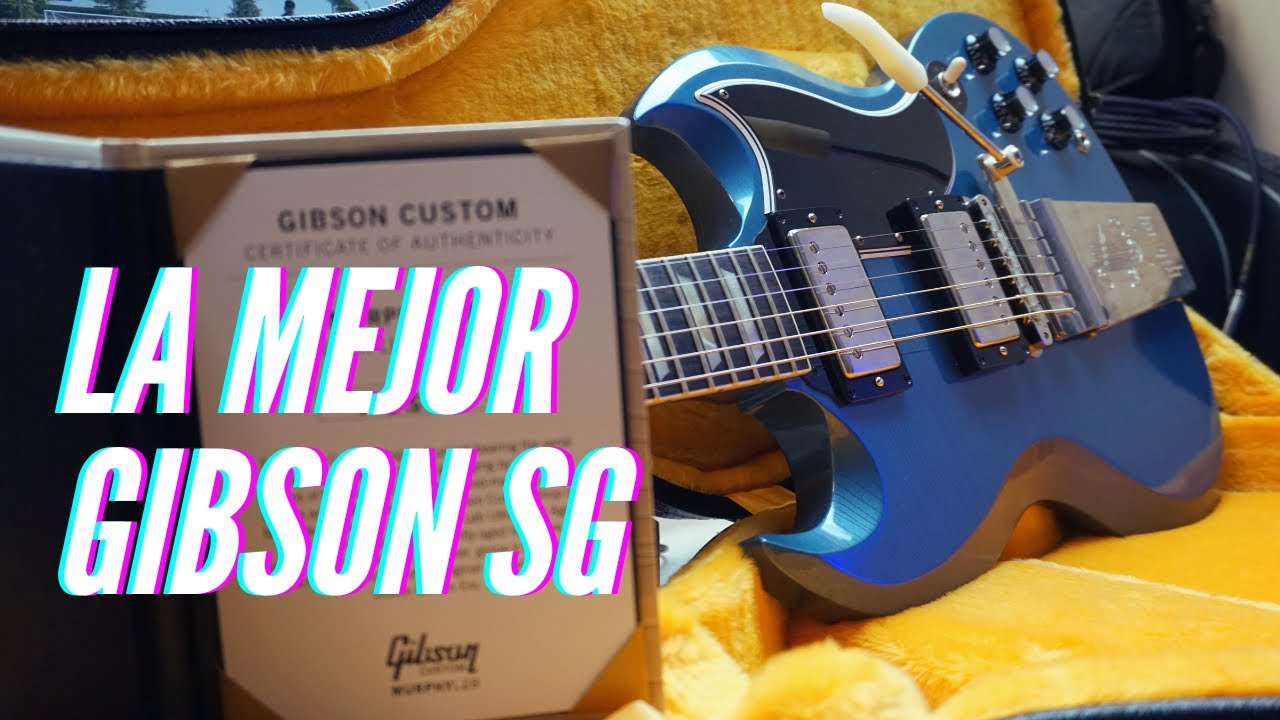 La mejor Gibson SG POR LEJOS!!!!