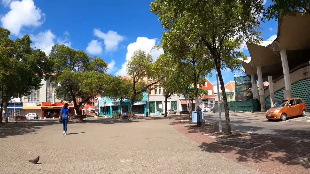 Willemstad Curacao city Part 1 4K