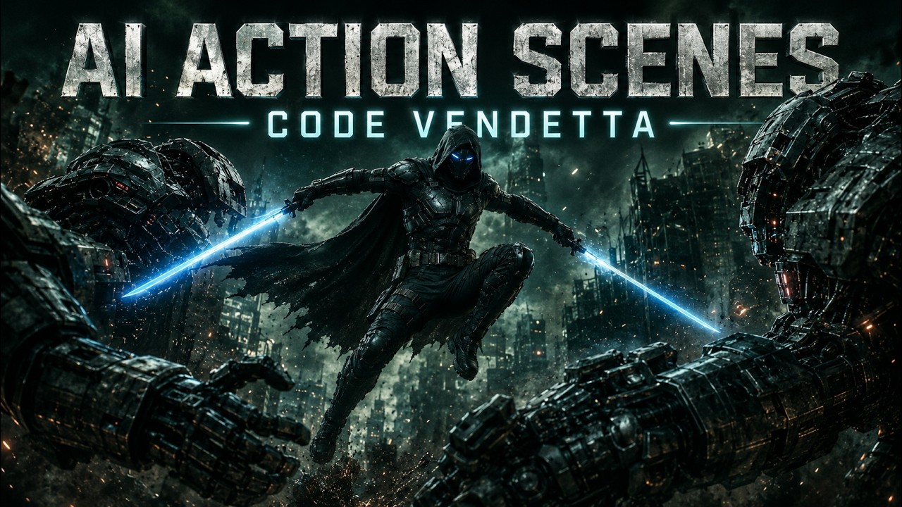 Code Vendetta | Cinematic AI Action Scenes & Film Concept