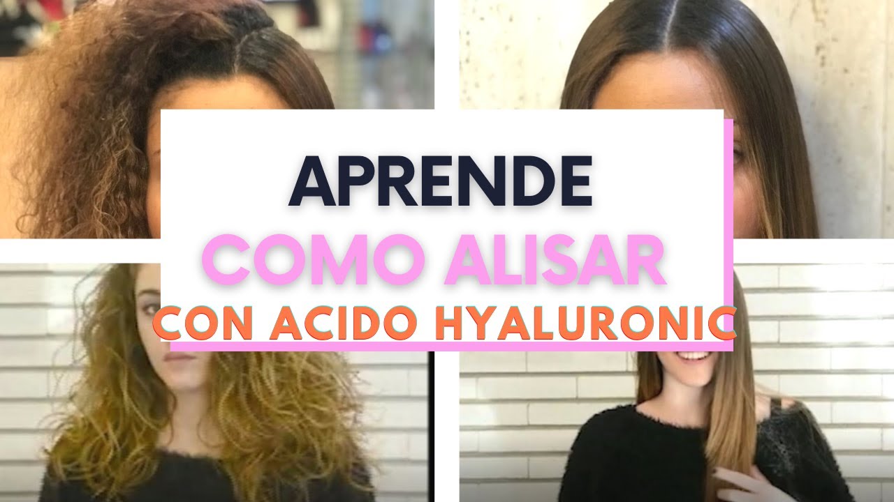 APRENDE EN 3 PASOS COMO ALISAR EL PELO CON HYALURONIC ACID