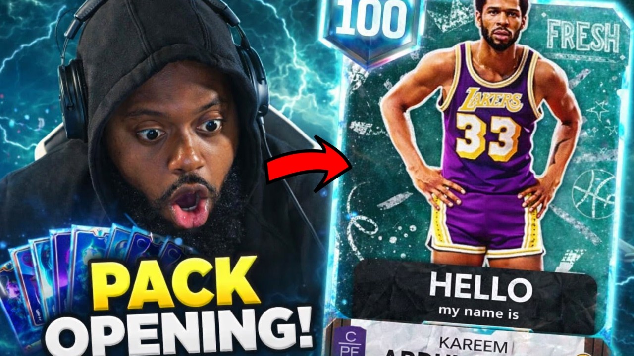 NBA 2K26 MYTEAM FRESH FESTIVAL PACK OPENING | 100 OVR Kareem Abdul Jabbar