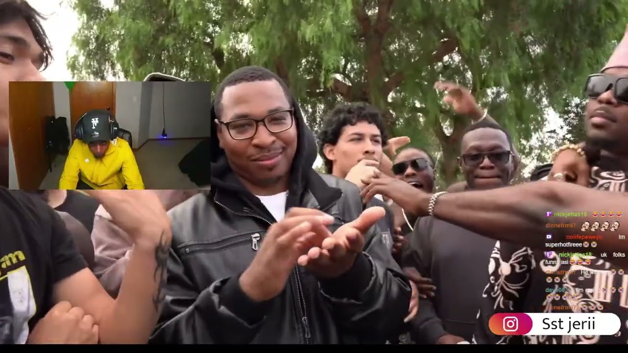 Superhot fire gets belt handed to him by Deji friend Monkweh #reaction