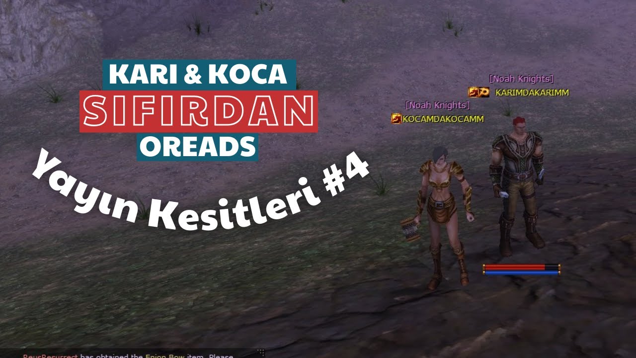 KARI KOCA SIFIRDAN OREADS! - YAYIN KESİTLERİ #4 #knightonline