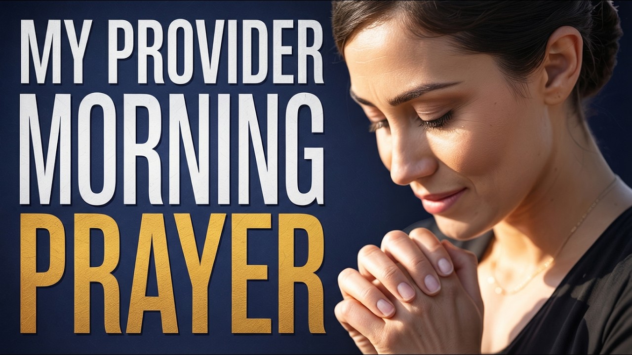 Lord, You Are My Provider — I Trust You | Morning Prayer