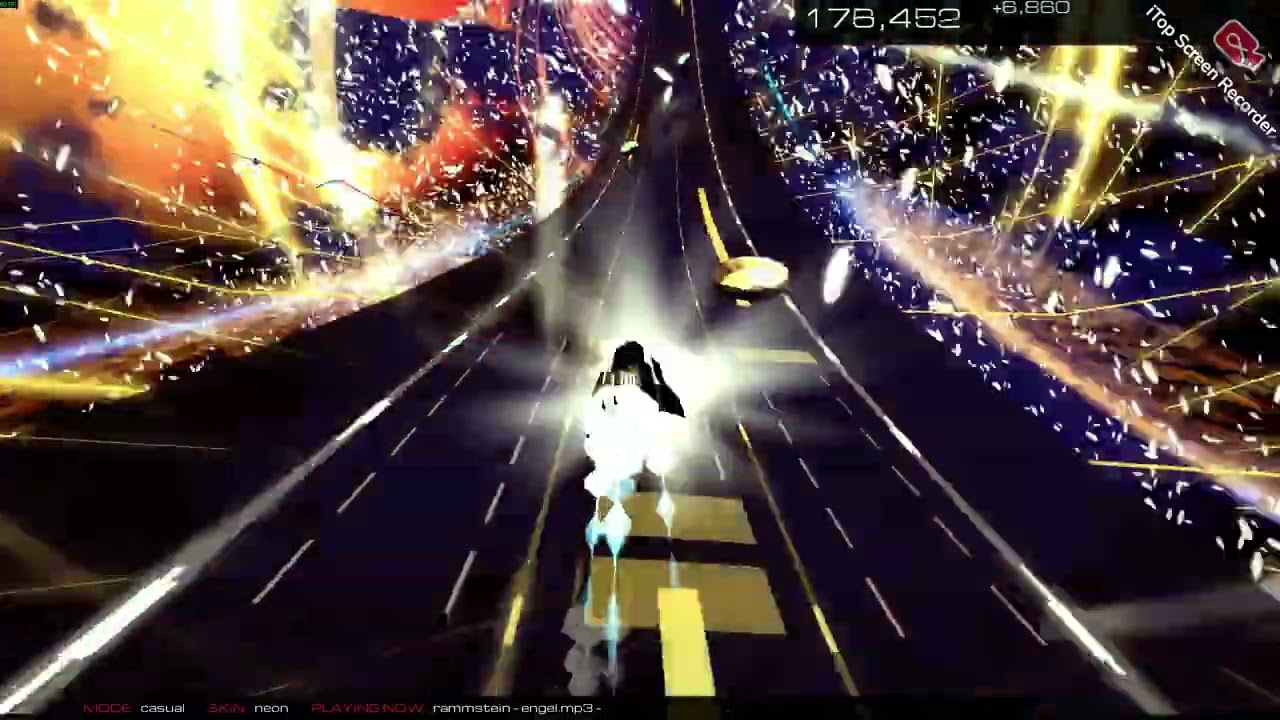 Rammstein - Engel (Audiosurf 2)
