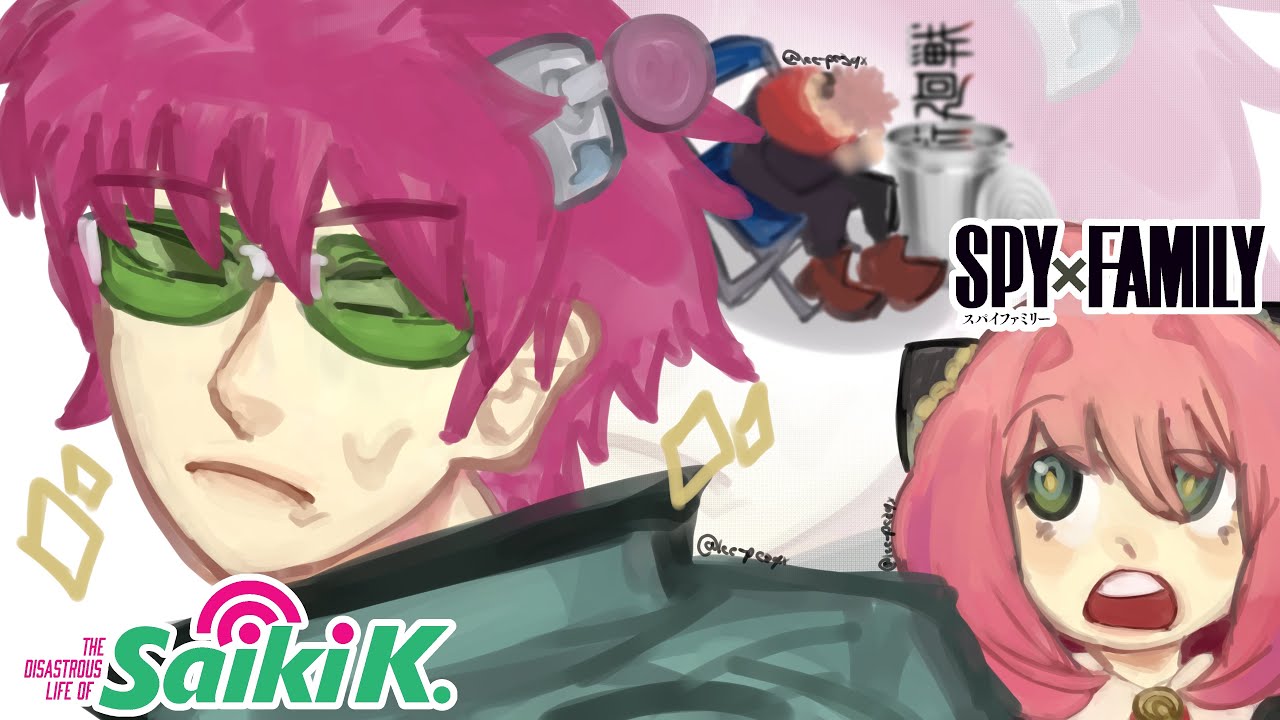 SPY X FAMILY REACTS TO ANYA’S BROTHER AS SAIKI | FIRST PART | TDLOSK X SXF | SAIKI KUSUO | SAIKI K