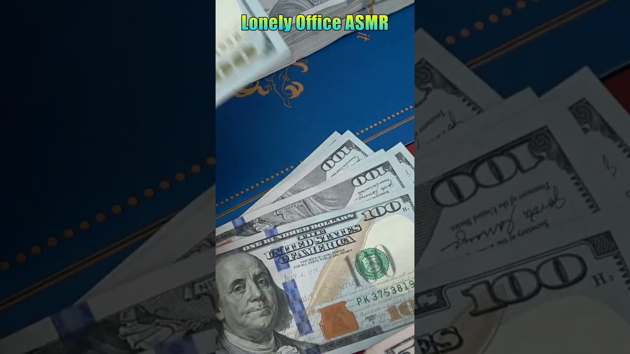 ASMR | Money Counting #shorts #asmr #asmrsounds #money #relax