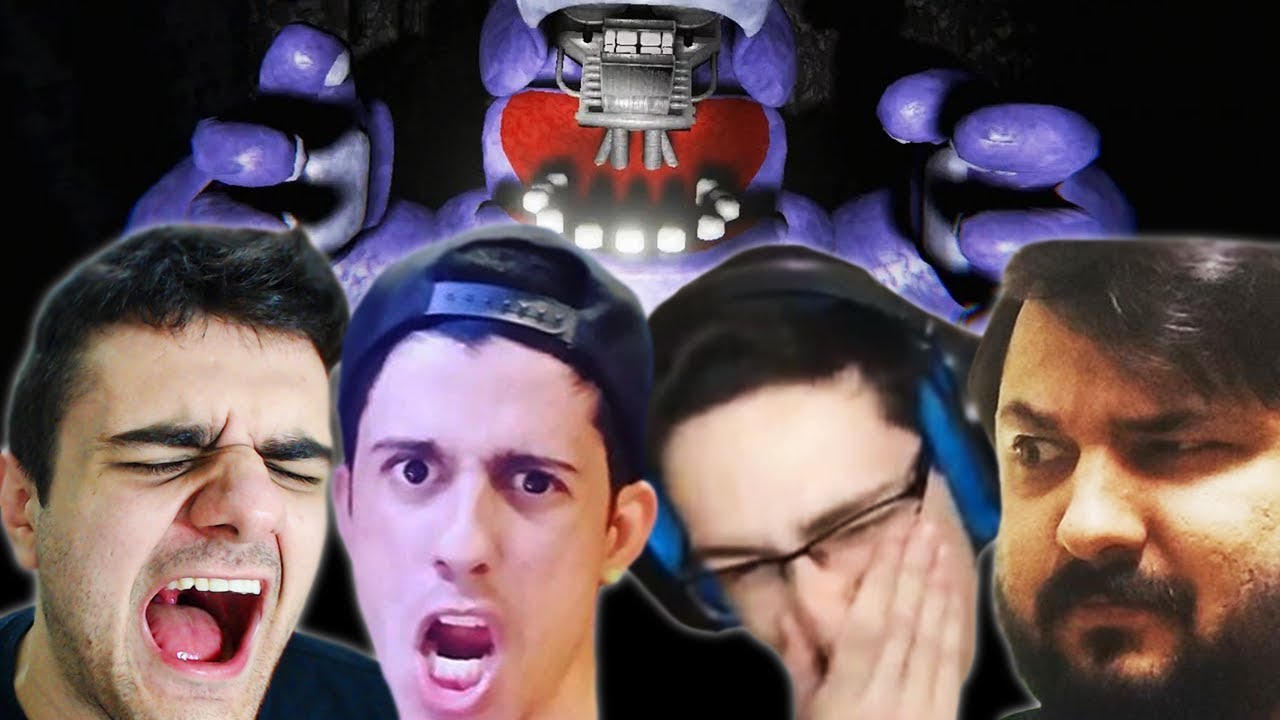 FNAF: O PRIMEIRO JOGO COM TODOS OS VIGILANTES JUNTOS! - HUEstation