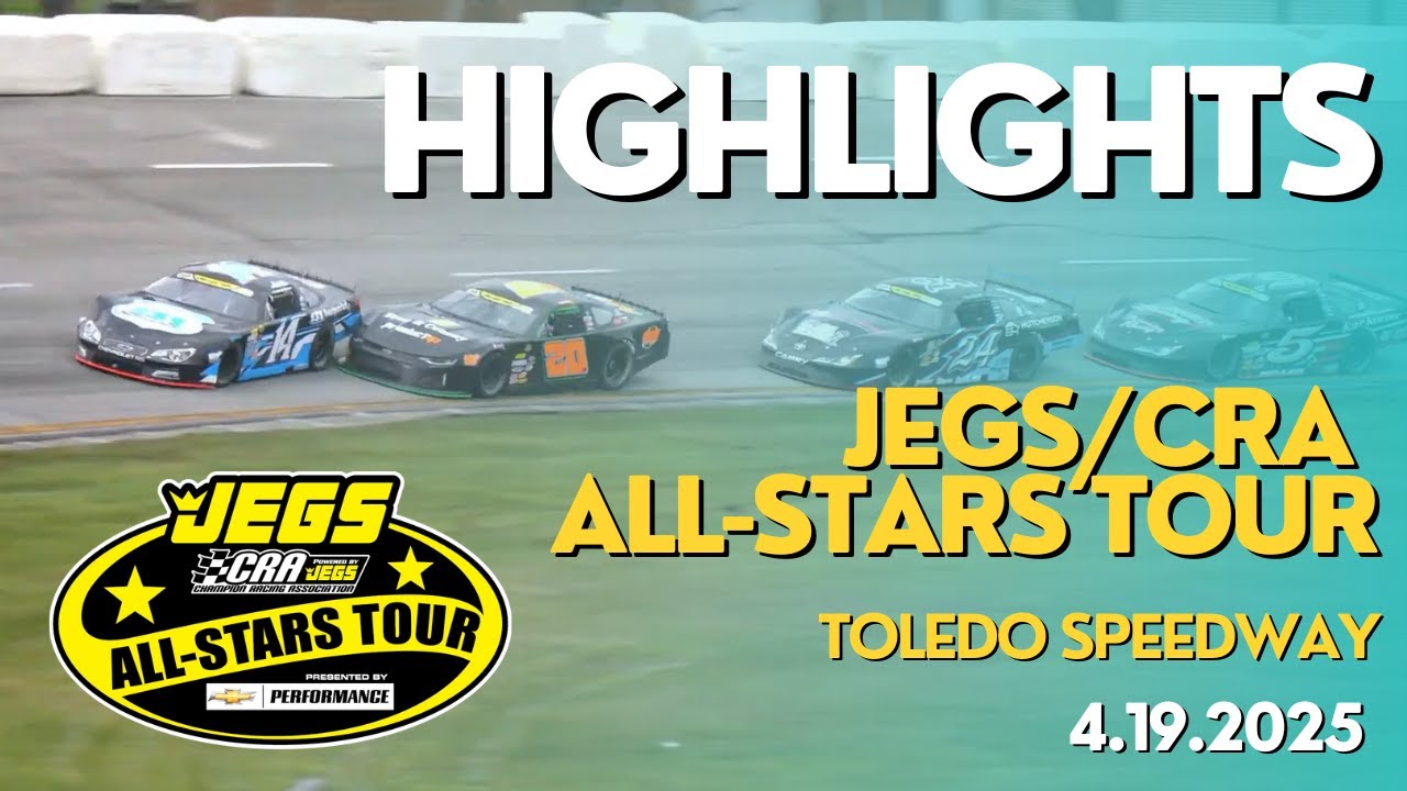 HIGHLIGHTS: JEGS/CRA All-Stars Tour | Toledo Speedway