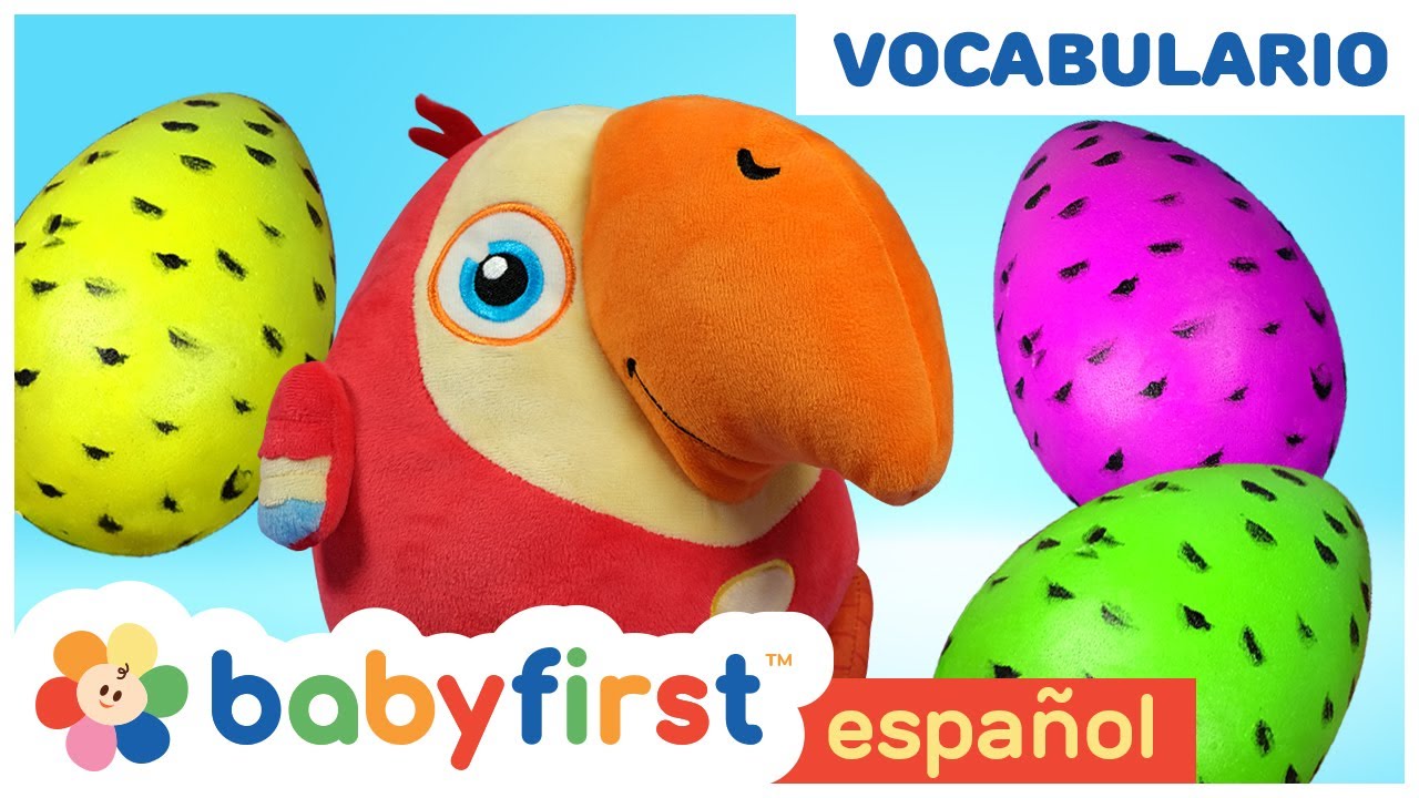 Huevos sorpresa con Larry el loro | jugando con juguetes en español | Videos Educativos | BabyFirst