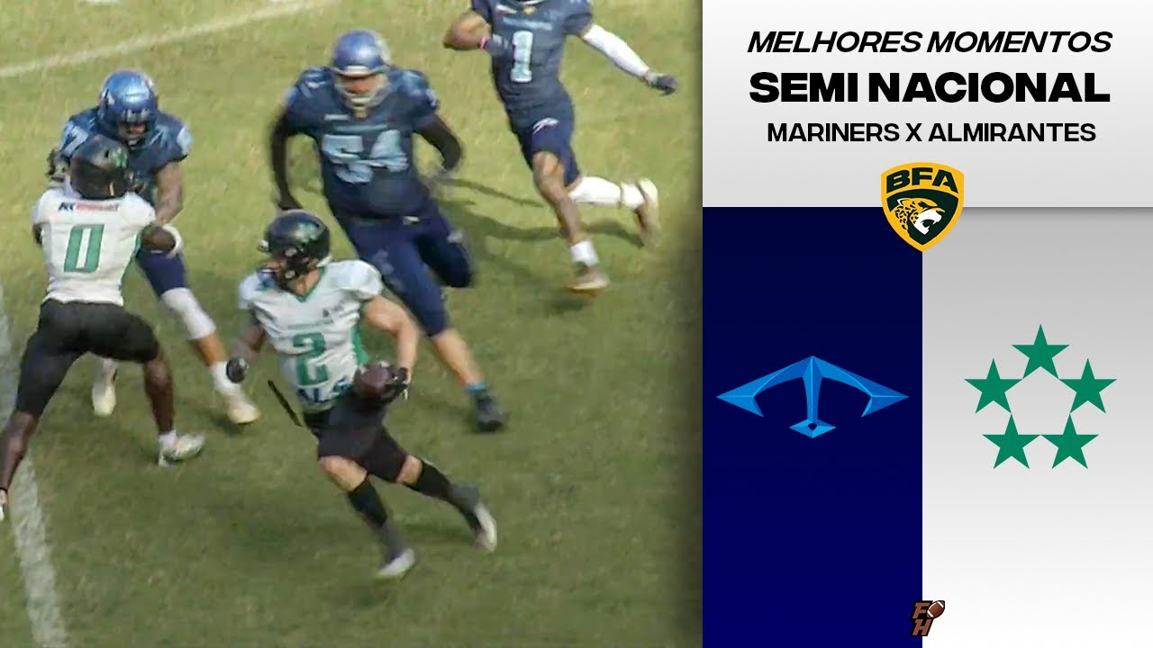 RECIFE MARINERS 06 X 25 ALMIRANTES FA | SEMI NACIONAL BFA 1XBET 2023 | Melhores Momentos