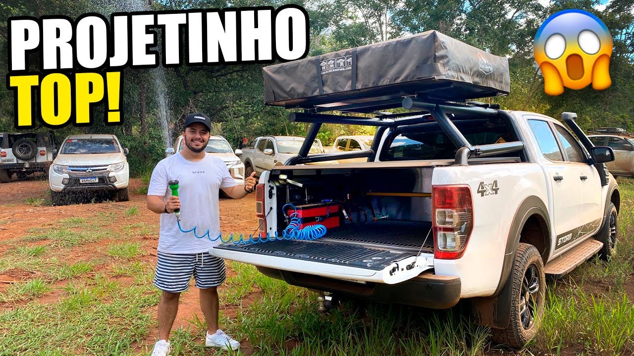 ESSA FORD RANGER STORM FOI PREPARADA PARA O OVERLAND!!