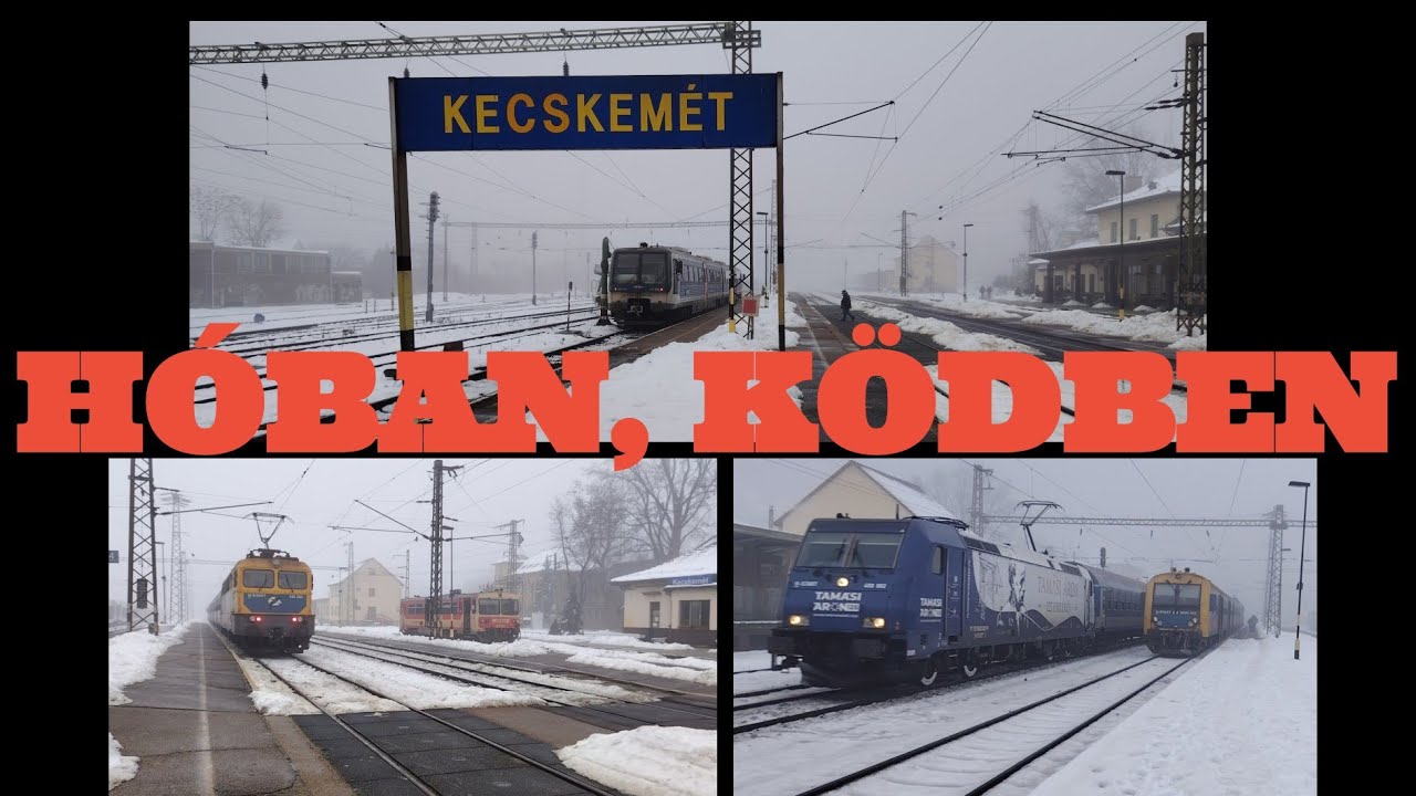 ELŐSZÖR KECSKEMÉTEN – 1,5 ÓRA A VASÚTON