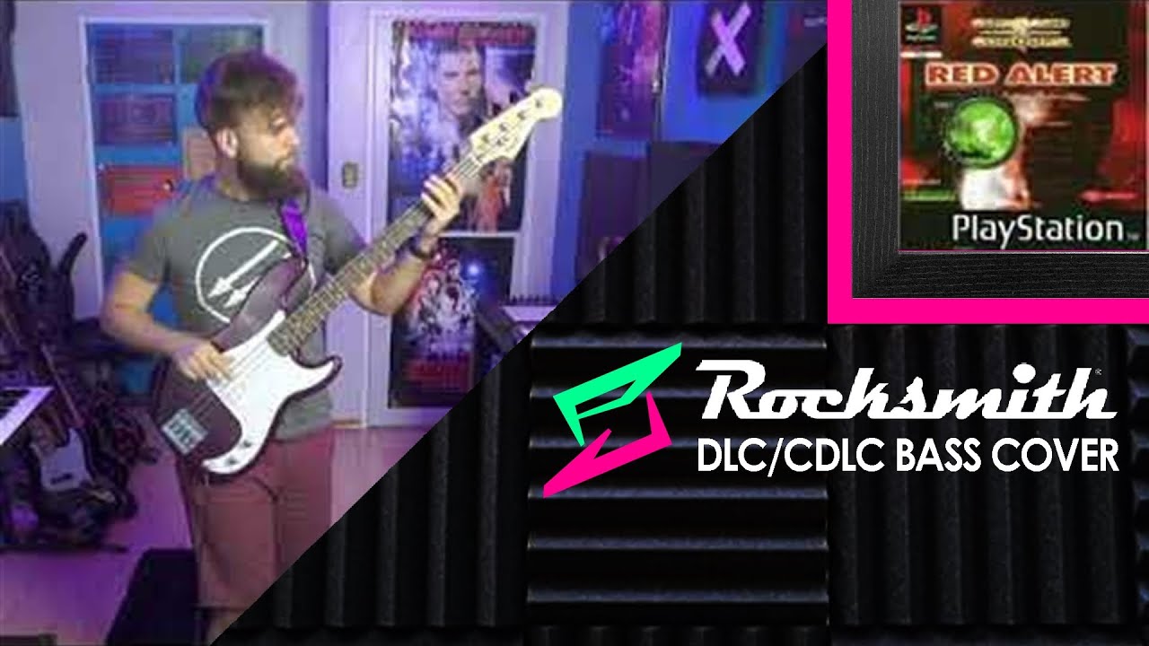 Command & Conquer Red Alert (Frank Klepacki)－Hell March｜Bass Tabs [Drop D][Rocksmith]