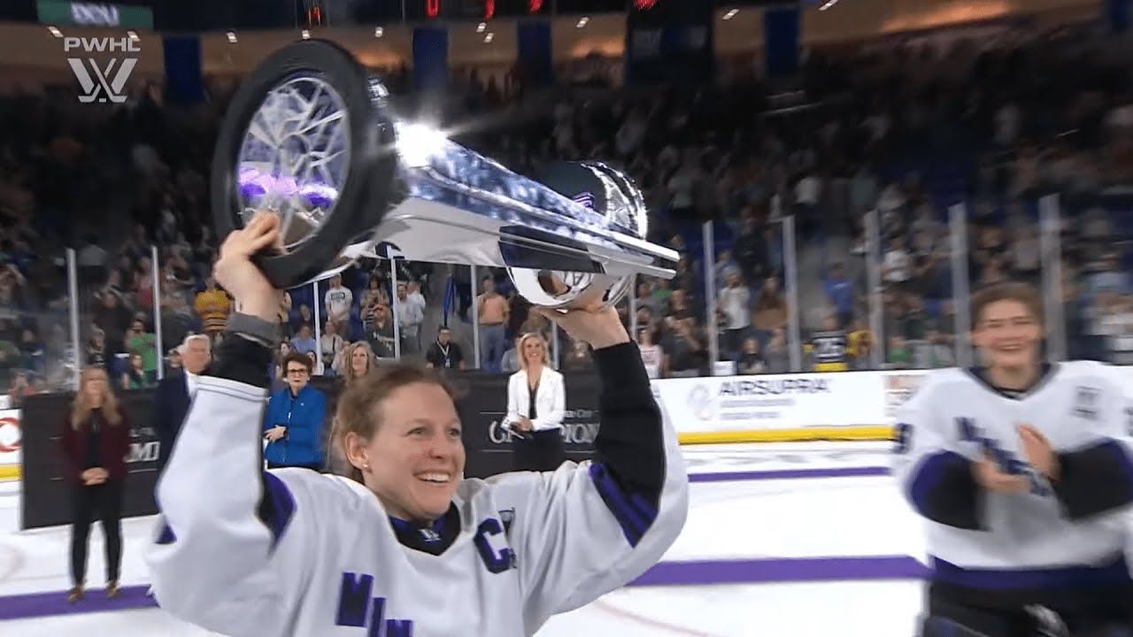 PWHL Finals Walter Cup Ceremony